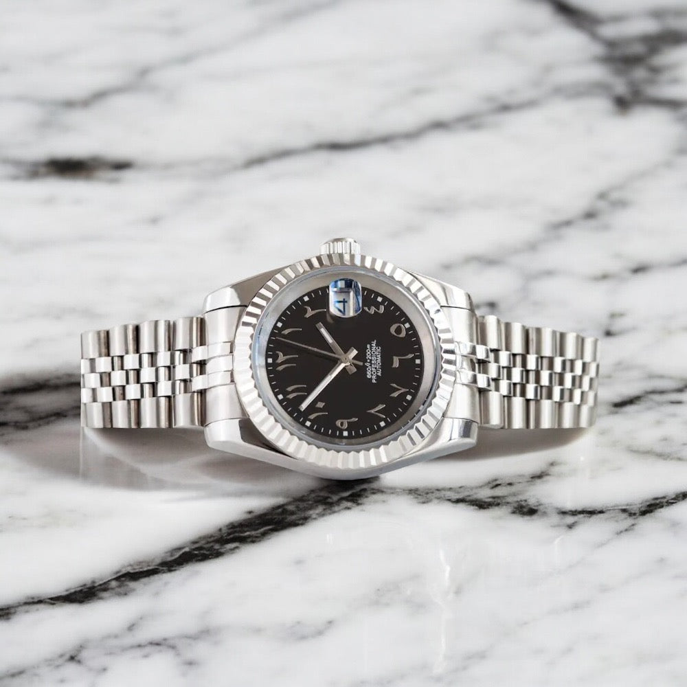 CADRAN ARABIQUE SEIKO | NOIR
