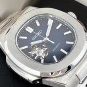 SEIKO MOD NAUTILUS | OFFENES HERZ BLAU