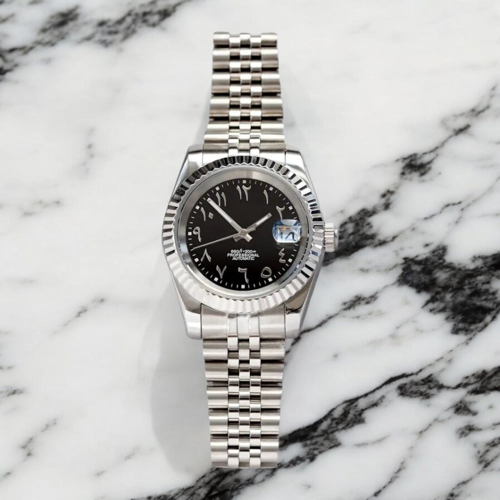 CADRAN ARABIQUE SEIKO | NOIR