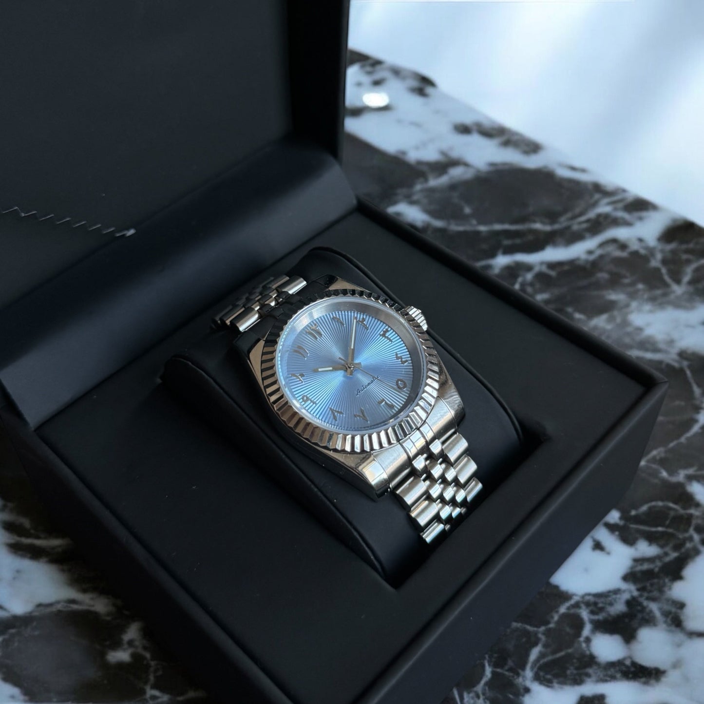 CADRAN ARABE SEIKO | BLEU GLACIER