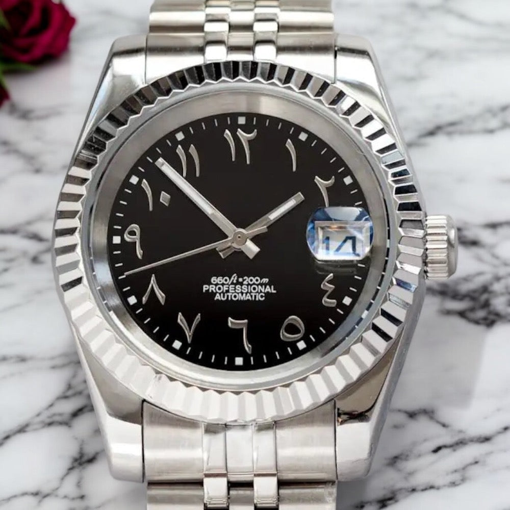 CADRAN ARABIQUE SEIKO | NOIR
