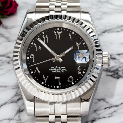 CADRAN ARABIQUE SEIKO | NOIR