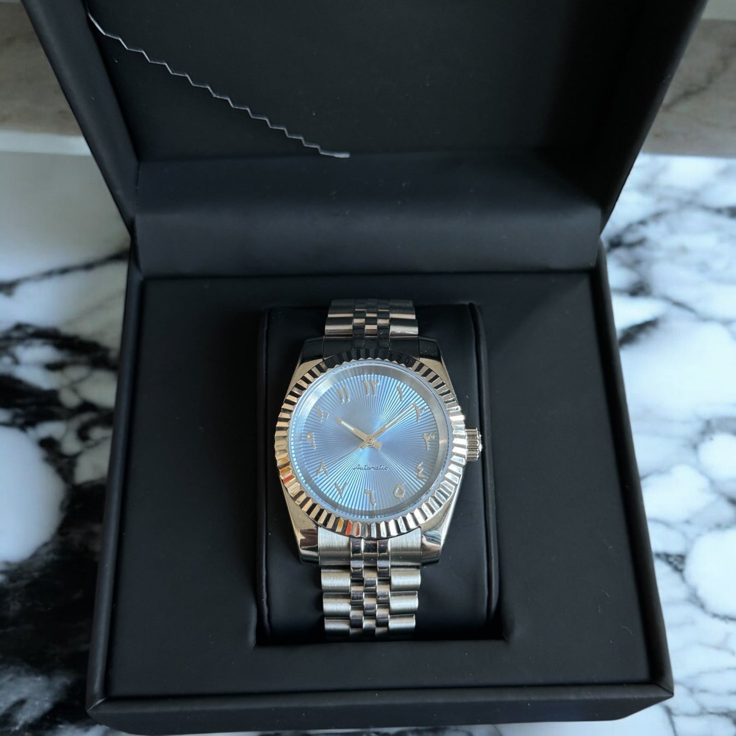 CADRAN ARABE SEIKO | BLEU GLACIER
