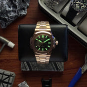 SEIKO MOD NAUTILUS | OFFENES HERZ ROSÉGOLD