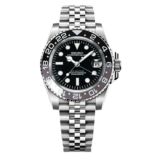 Seiko Mod GMT - Bruce Wayne