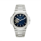 SEIKO MOD NAUTILUS | OFFENES HERZ BLAU